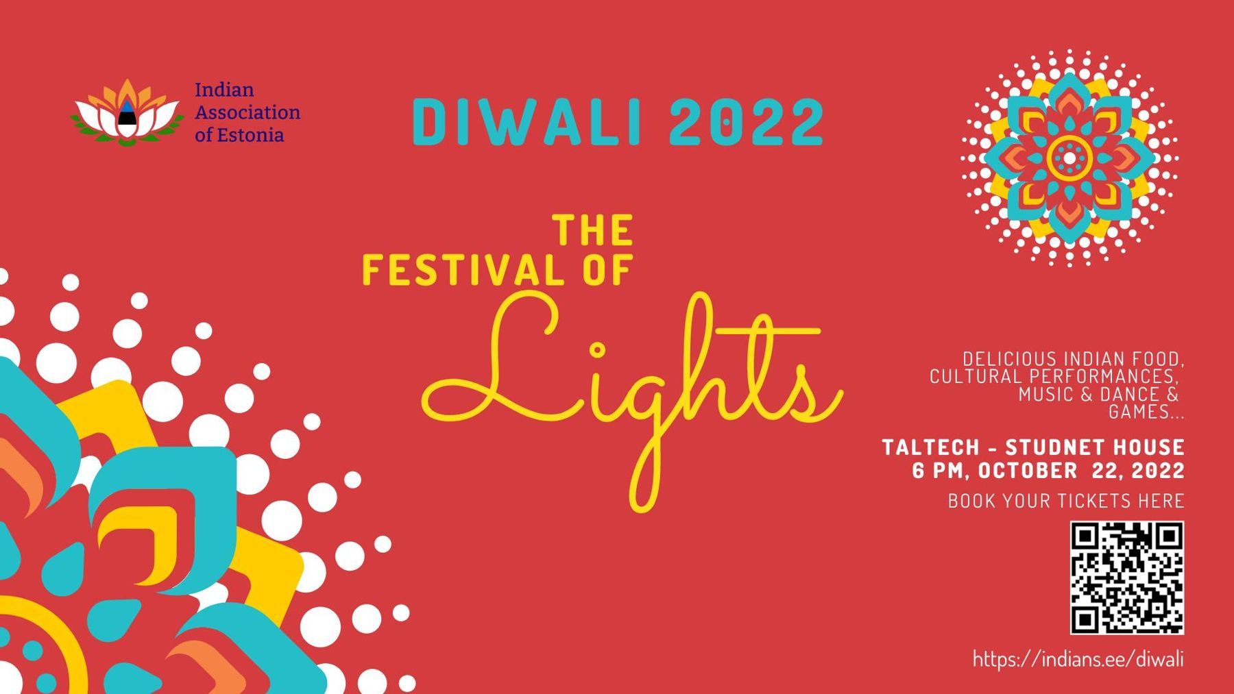 Diwali 2022 celebration in Tallinn